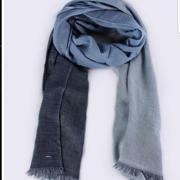 Diesel Accessories - 🆕️Diesel Segrade scarf light/dark blue, Italy